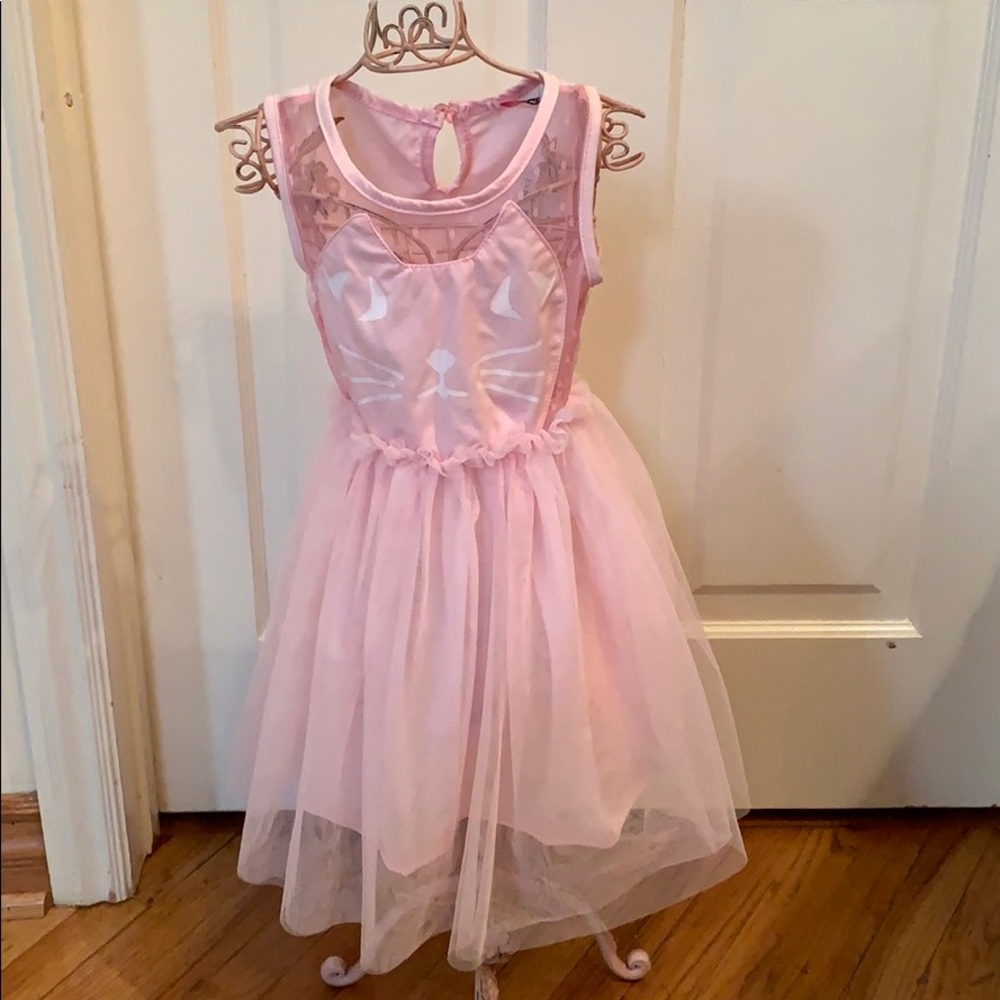 Brand new little girl pink kitty dress! 🐱💕